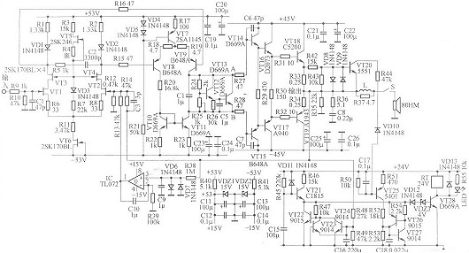 場效應(yīng)管功放電路