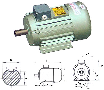 三相異步電動機(jī)接線圖