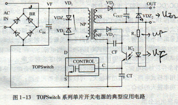 單片開關(guān)電源的基本原理