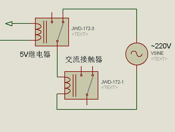 單片機(jī)控制交流接觸器