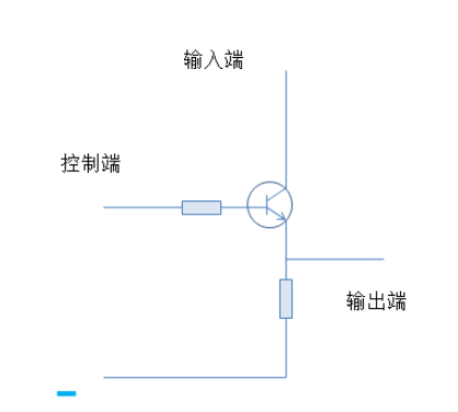 三極管電路表示延時(shí)開(kāi)關(guān)