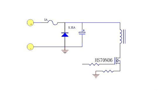 二極管防反接保護(hù)電路