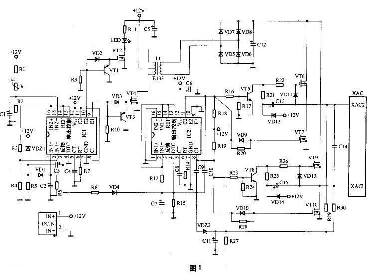 車載逆變器電路