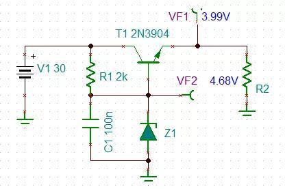 三極管穩(wěn)壓電路