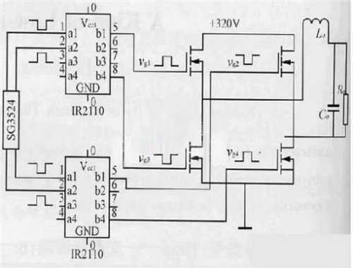 全橋逆變電路