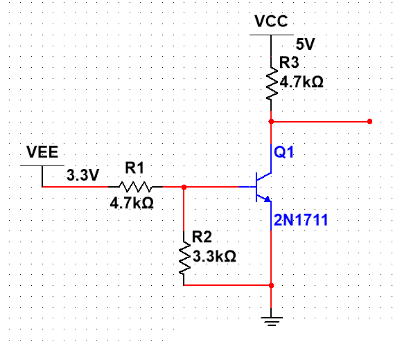 三極管電平轉(zhuǎn)換電路