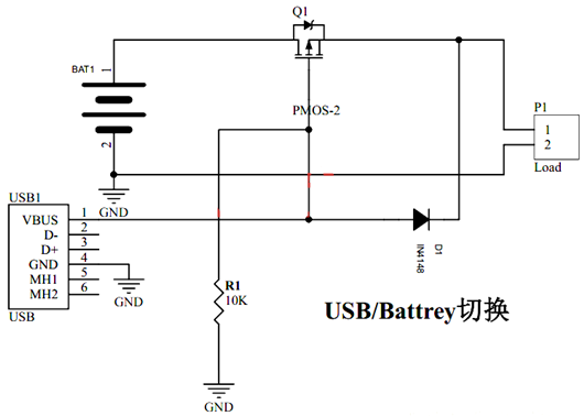 PMOS 電源開關(guān)