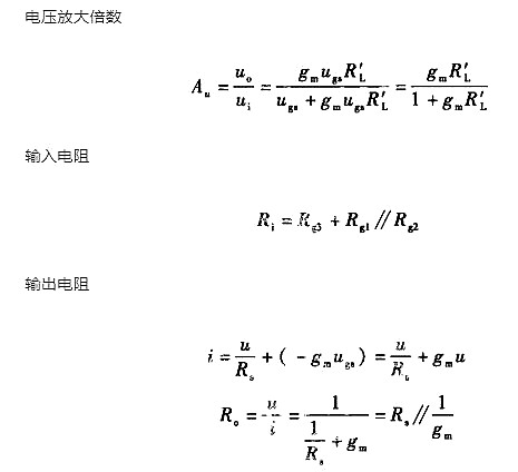 場效應(yīng)管 放大電路 動態(tài)