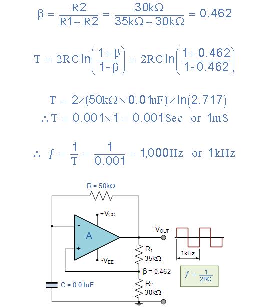 運(yùn)算放大器 多諧振蕩器電路