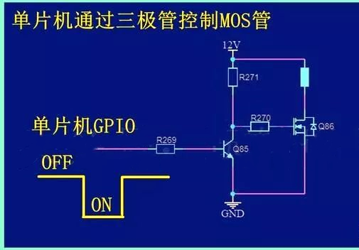 單片機 驅(qū)動 MOS管