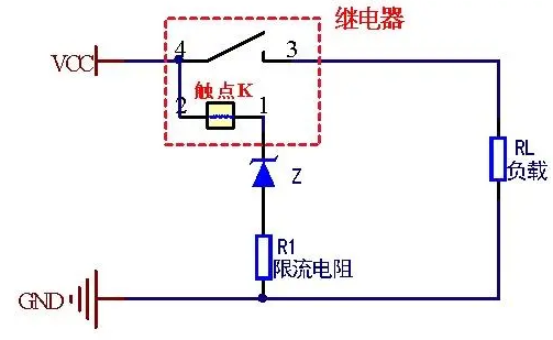 穩(wěn)壓二極管電路