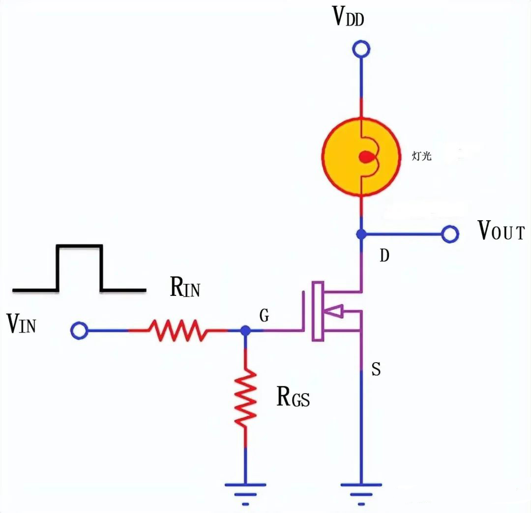 MOS管開關電路