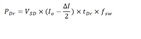 MOS管 死區(qū)損耗計(jì)算