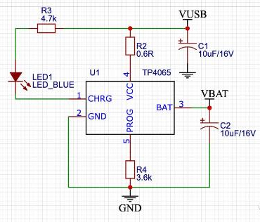 USB外接電源 鋰電池自動(dòng)切換電路