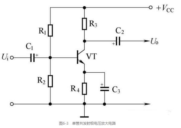 單個(gè)晶體管電壓放大電路