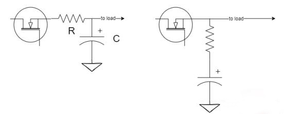 PMOS電源開(kāi)關(guān)電源 電壓瞬間拉低