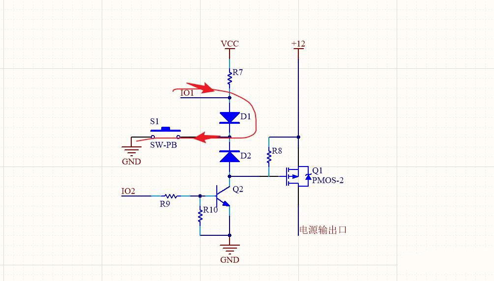 開關(guān)機(jī)電路